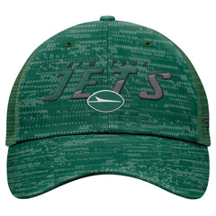 New York Jets Challenge Trucker Adjustable Hat - Heather Green sale