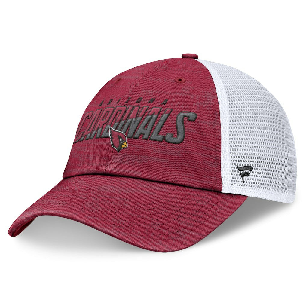 Arizona Cardinals Challenge Trucker Adjustable Hat - Heather Cardinal cheap
