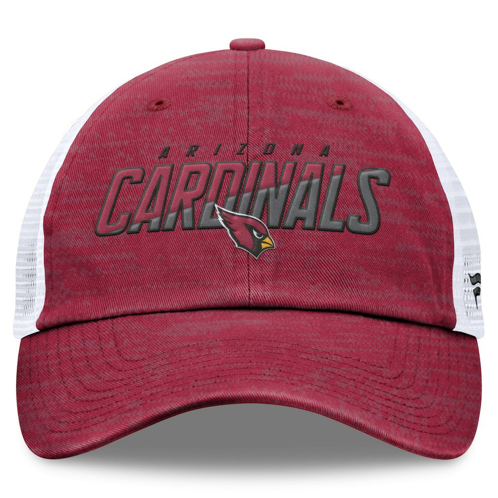 Arizona Cardinals Challenge Trucker Adjustable Hat - Heather Cardinal cheap