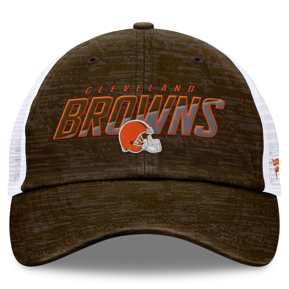 Cleveland Browns Challenge Trucker Adjustable Hat - Brown outlet