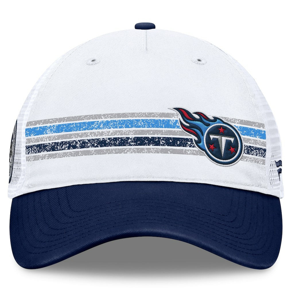Tennessee Titans Flawless Stripe Adjustable Hat - White/Navy outlet