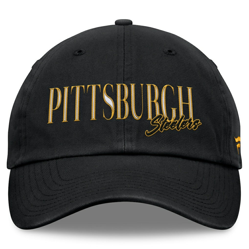 Pittsburgh Steelers Women's City Adjustable Hat - Black discount