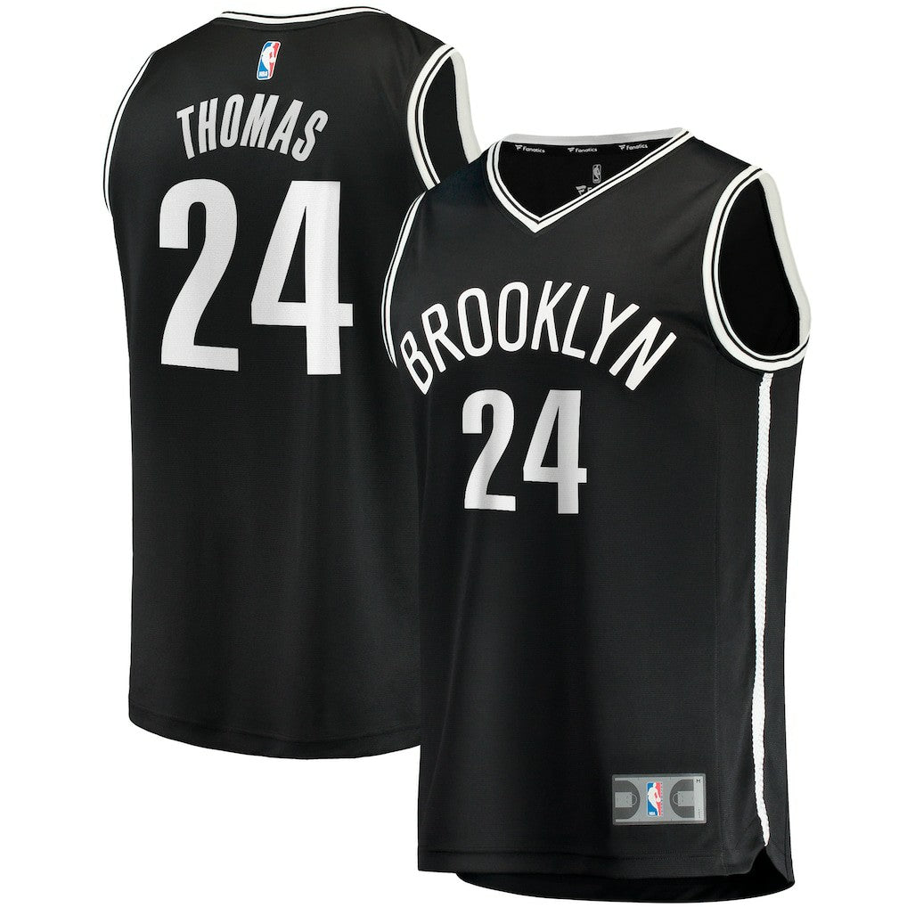 Cam Thomas Brooklyn Nets Big & Tall Fast Break Player Jersey - Black - Icon Edition | Fanatics outlet