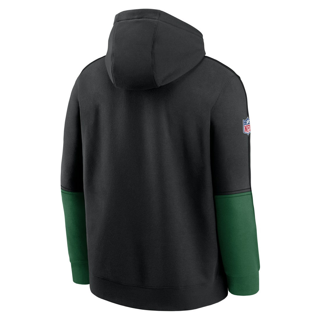New York Jets Throwback Logo Club Tri-Blend Pullover Hoodie - Black | Nike sale