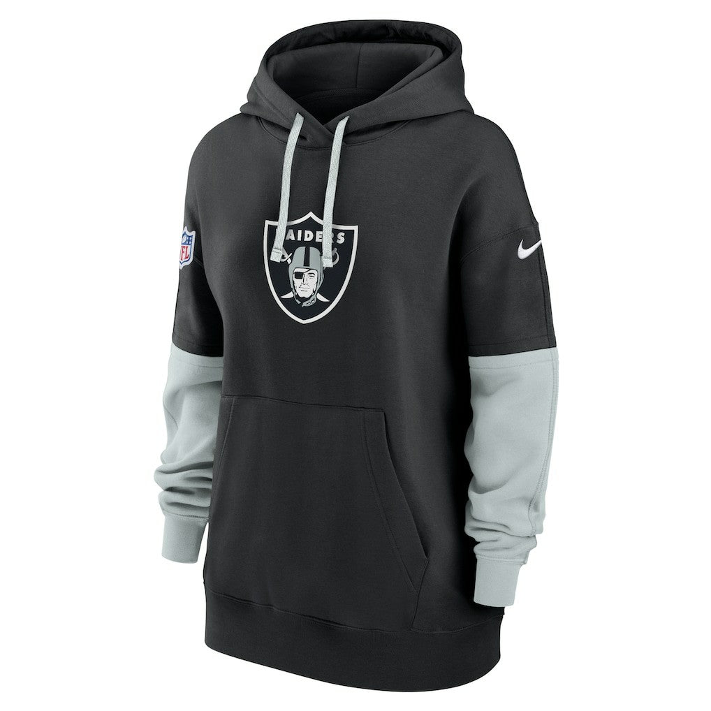 Las Vegas Raiders Women's Sideline Essential Hoodie - Black | Nike for sale