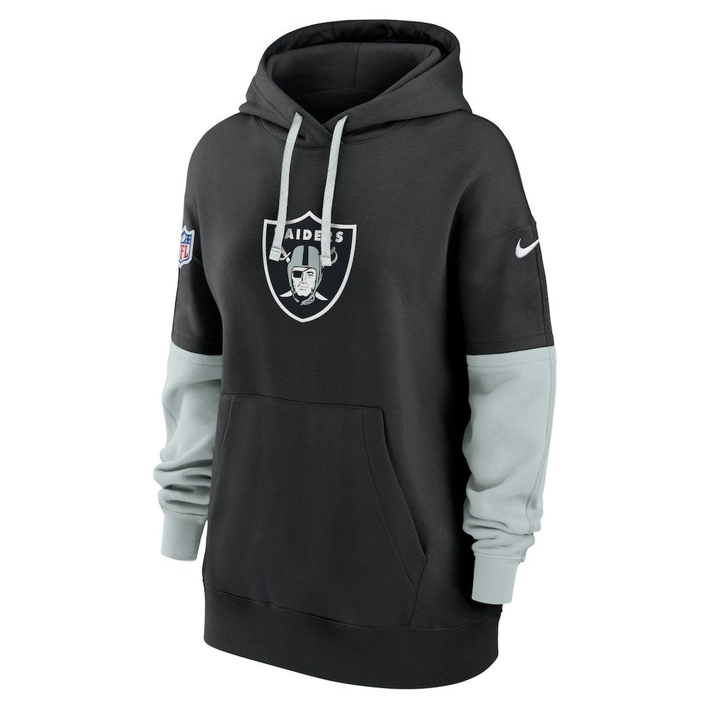 Las Vegas Raiders Women's Sideline Essential Hoodie - Black | Nike for sale