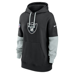 Las Vegas Raiders Women's Sideline Essential Hoodie - Black | Nike for sale