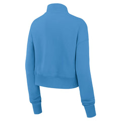 Tennessee Titans Women's Rewind Phoenix Half-Zip Sweatshirt - Light Blue | Nike for sale