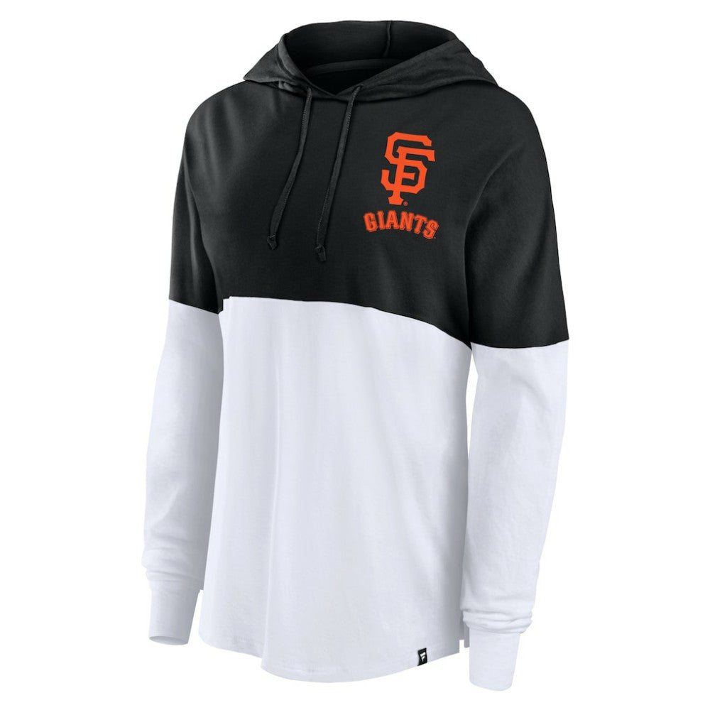 San Francisco Giants Women's Backup Option Pullover Hoodie - Black/White