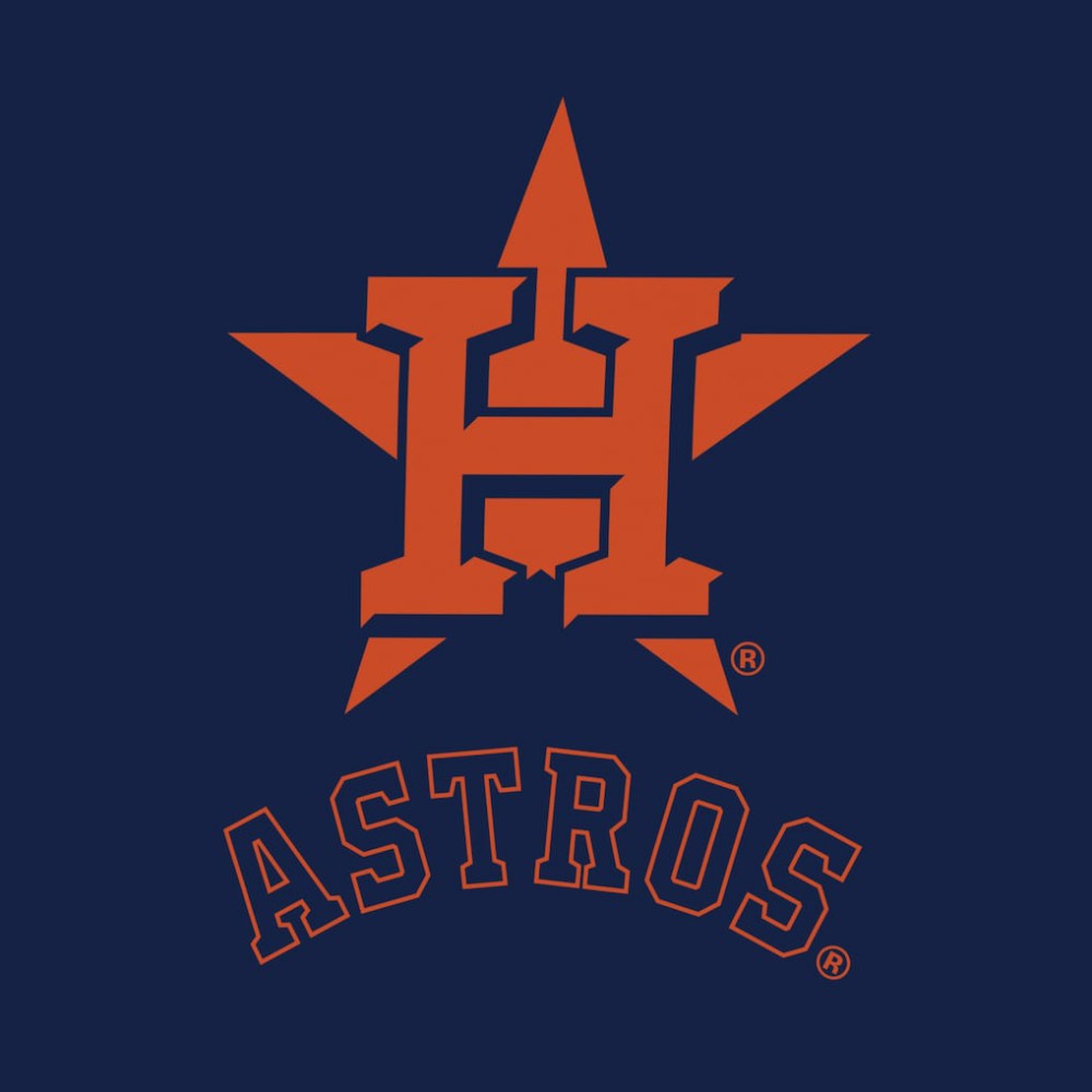 Houston Astros Women's Backup Option Pullover Hoodie - Navy/White