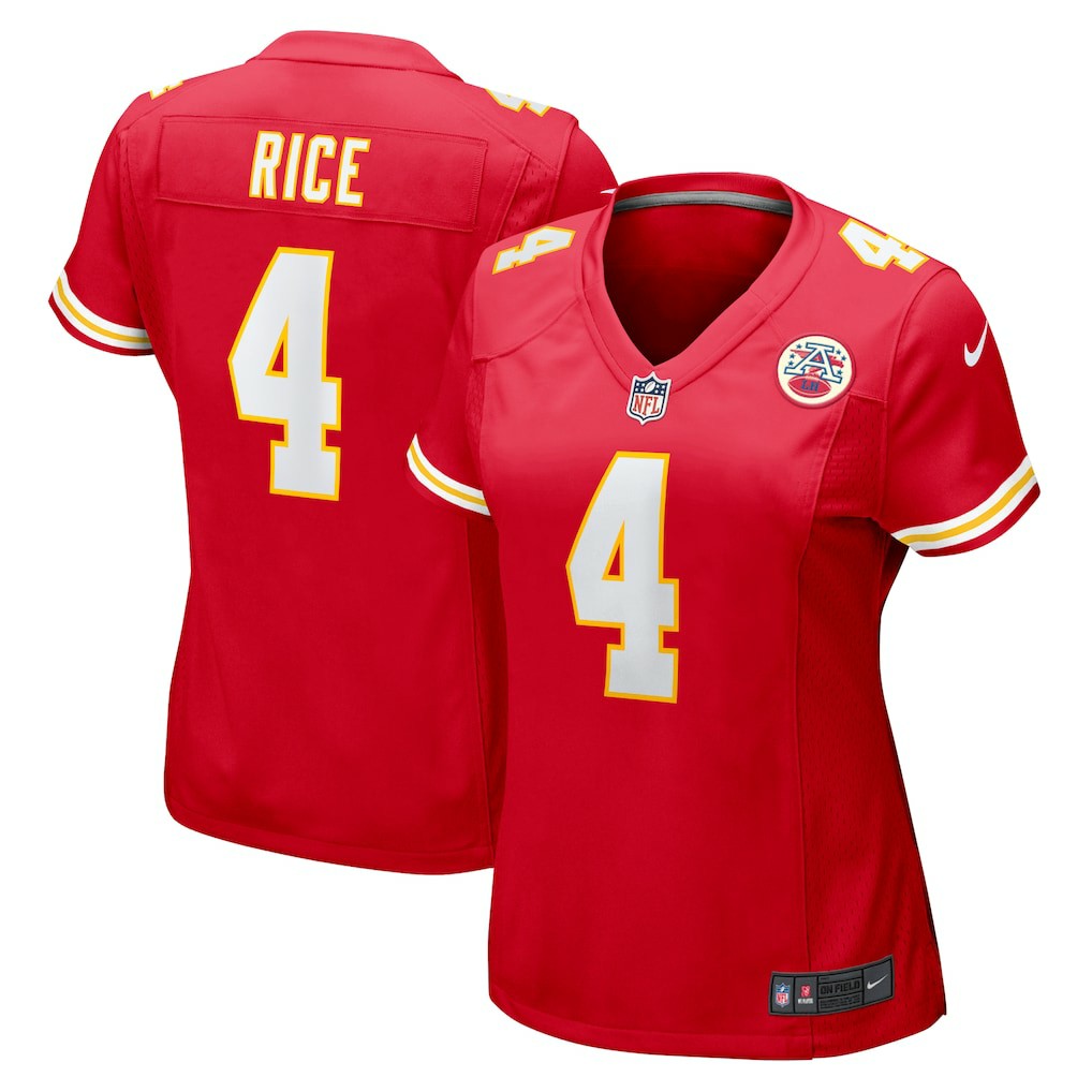Rashee Rice Kansas City Chiefs Women's Game Jersey - Red | Nike on sale
