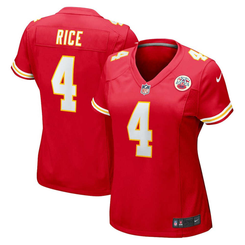 Rashee Rice Kansas City Chiefs Women's Game Jersey - Red | Nike on sale