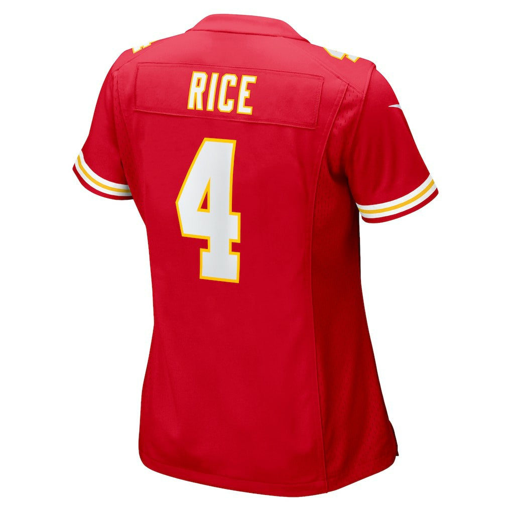 Rashee Rice Kansas City Chiefs Women's Game Jersey - Red | Nike on sale