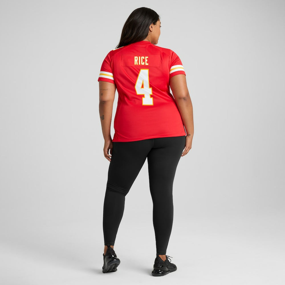 Rashee Rice Kansas City Chiefs Women's Game Jersey - Red | Nike on sale