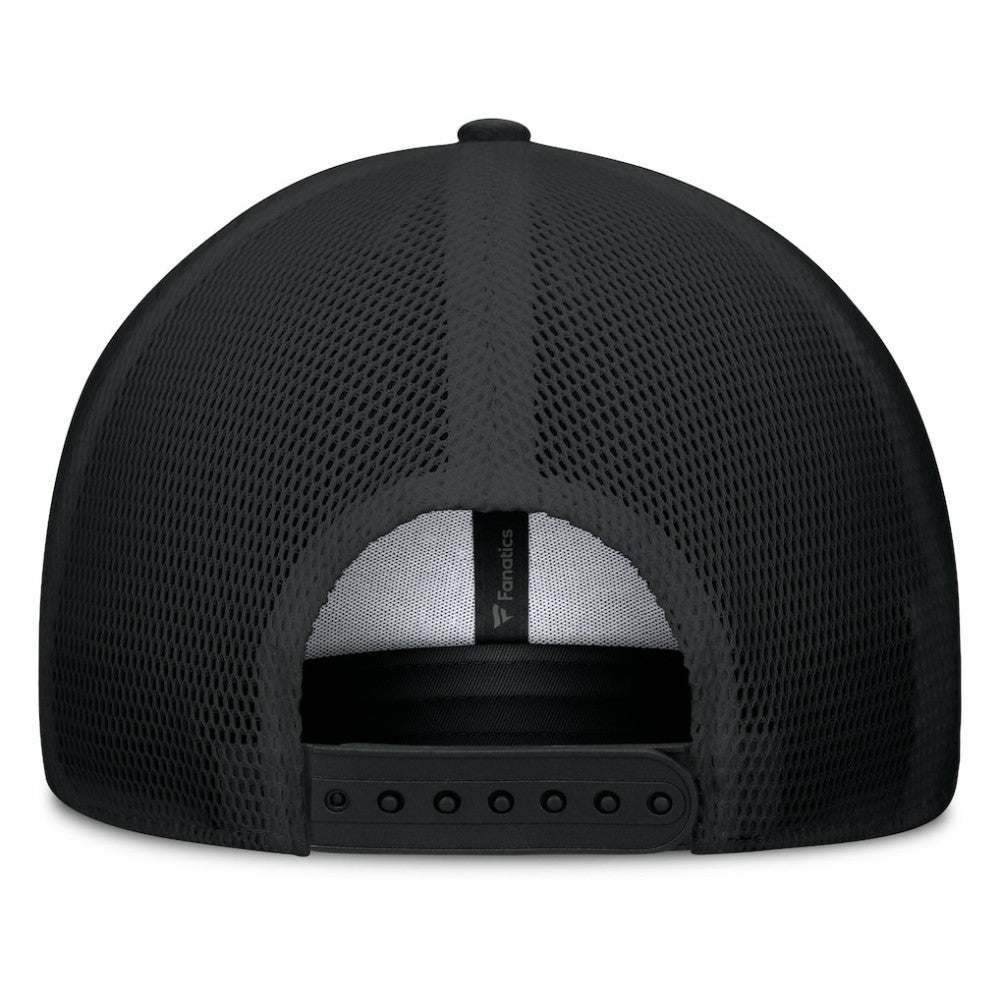 Chicago White Sox Team Patch A-Frame Trucker Snapback Hat - Black