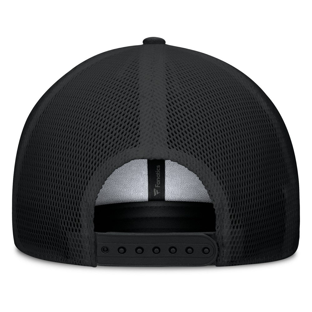 Minnesota Twins Team Patch A-Frame Trucker Snapback Hat - Black