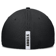Los Angeles Angels Spacer Mesh Flex Hat - Black