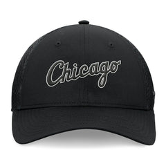 Chicago White Sox Spacer Mesh Flex Hat - Black