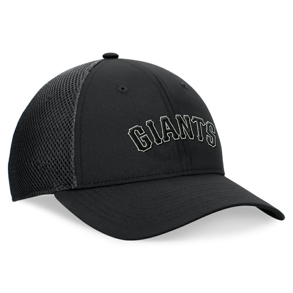 San Francisco Giants Spacer Mesh Flex Hat - Black