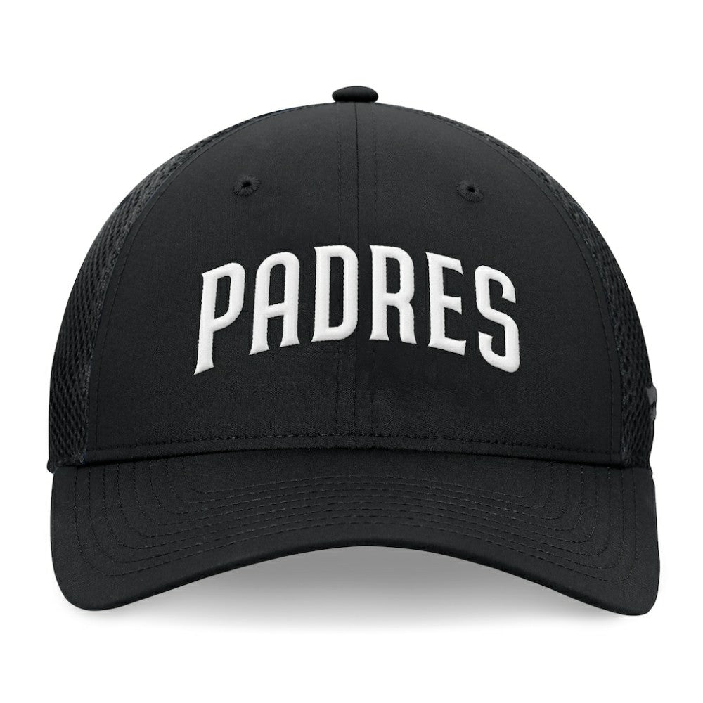 San Diego Padres Spacer Mesh Flex Hat - Black