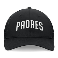 San Diego Padres Spacer Mesh Flex Hat - Black