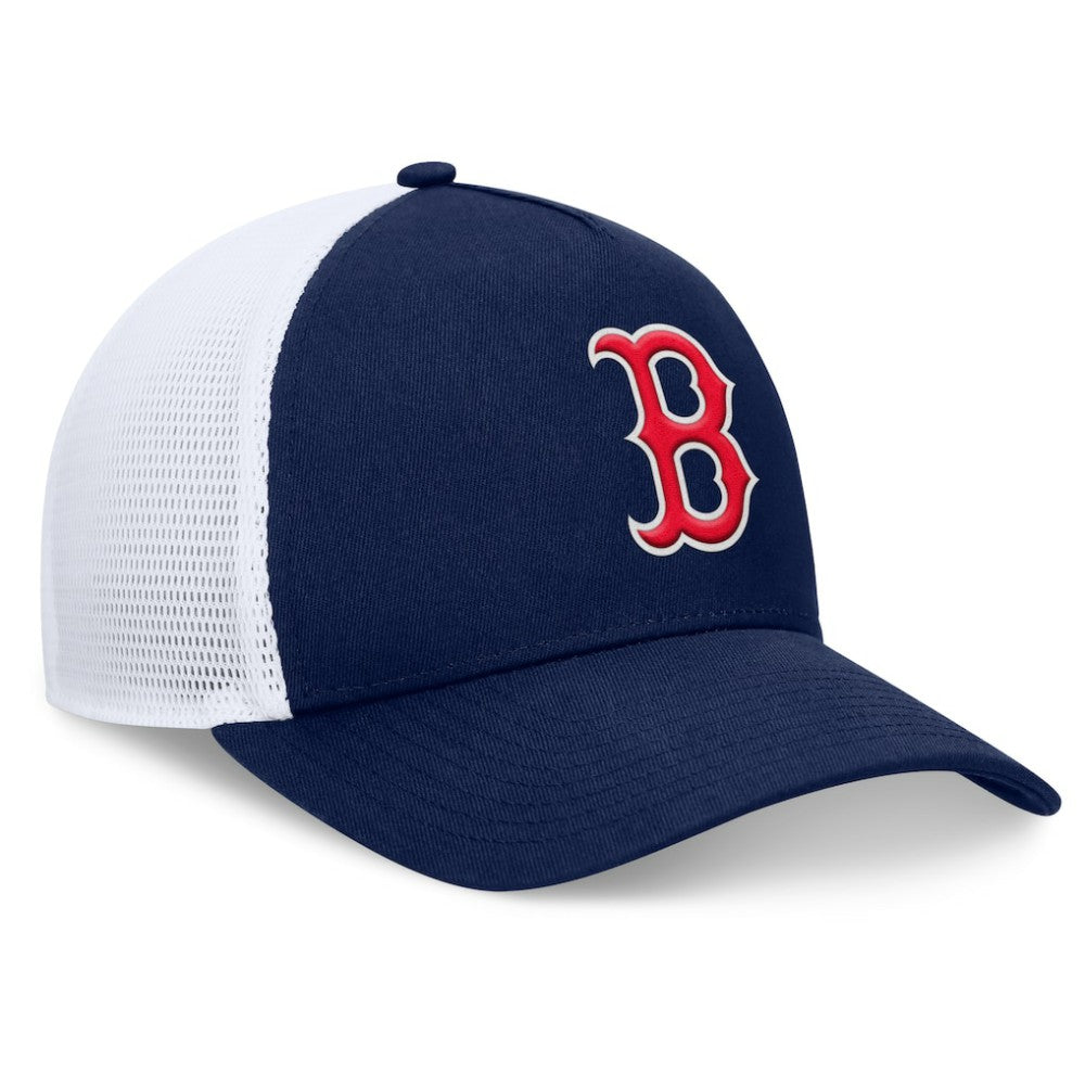 Boston Red Sox Fundamental A-Frame Adjustable Hat - Navy
