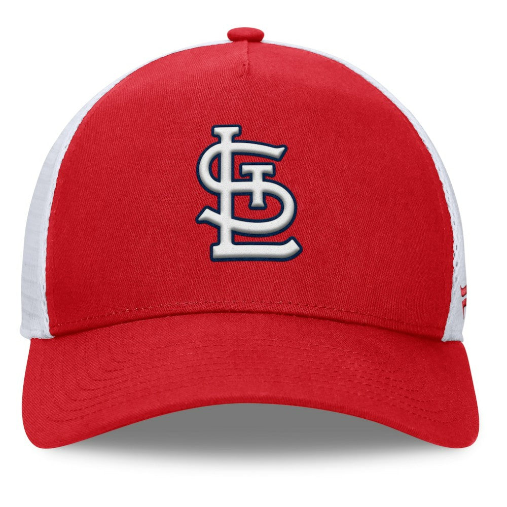 St. Louis Cardinals Fundamental A-Frame Adjustable Hat - Red