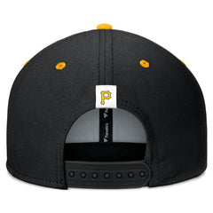Pittsburgh Pirates Fundamental Bold Snapback Hat - Black/Gold