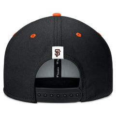San Francisco Giants Fundamental Bold Snapback Hat - Black/Orange