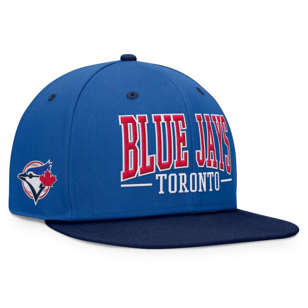 Toronto Blue Jays Fundamental Bold Snapback Hat - Royal/Navy