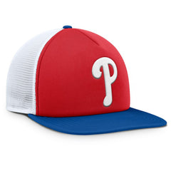 Philadelphia Phillies Fundamental Foam Front Snapback Hat - Red/White