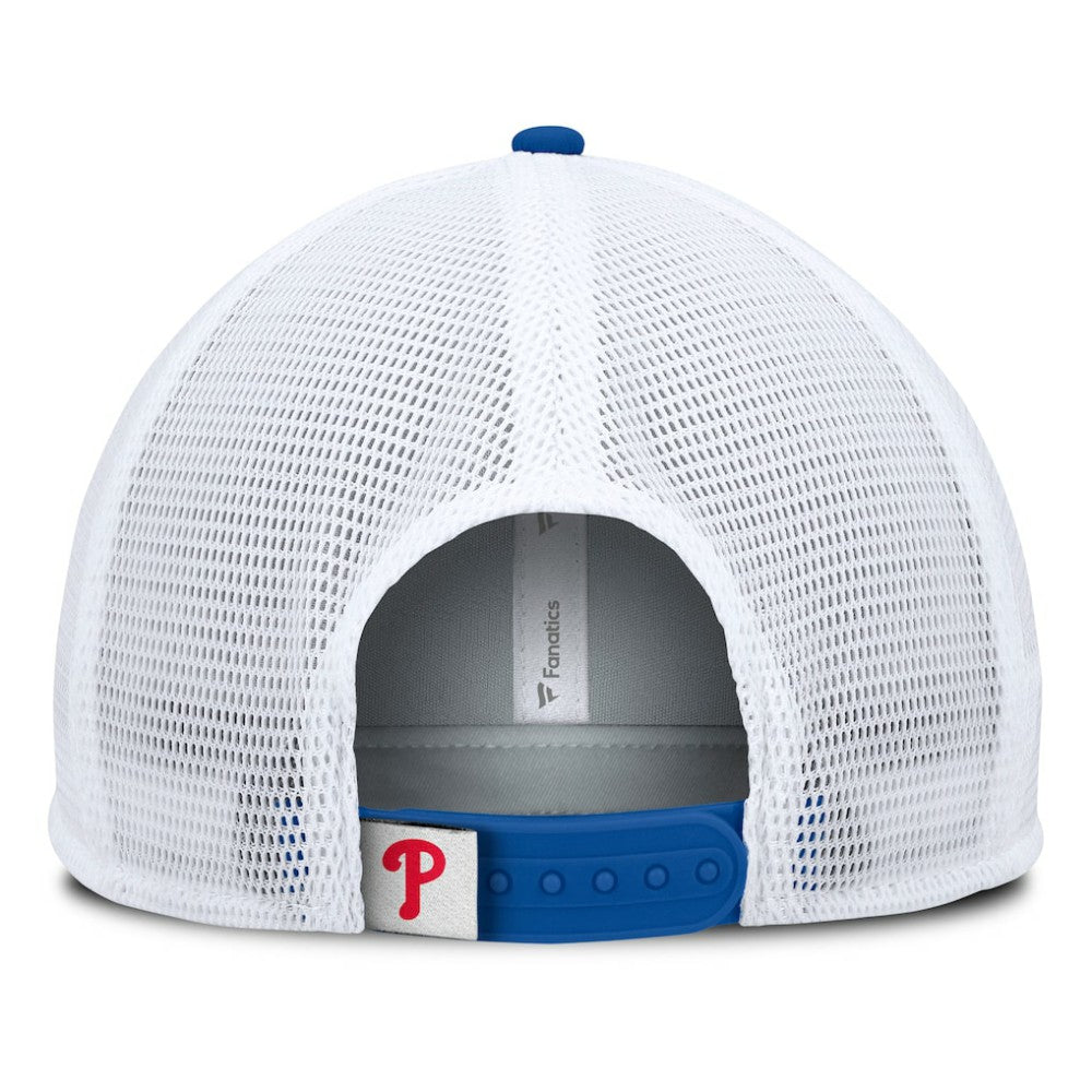 Philadelphia Phillies Fundamental Foam Front Snapback Hat - Red/White