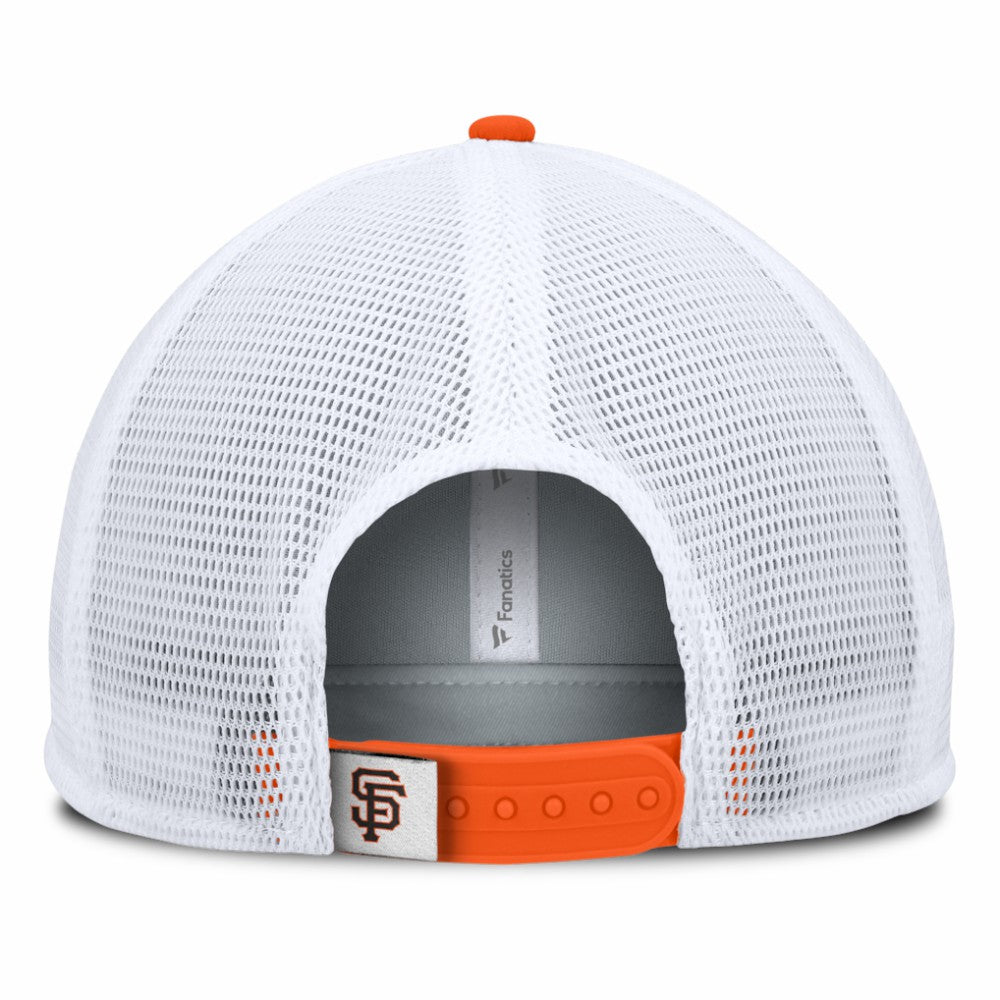 San Francisco Giants Fundamental Foam Front Snapback Hat - Black/White