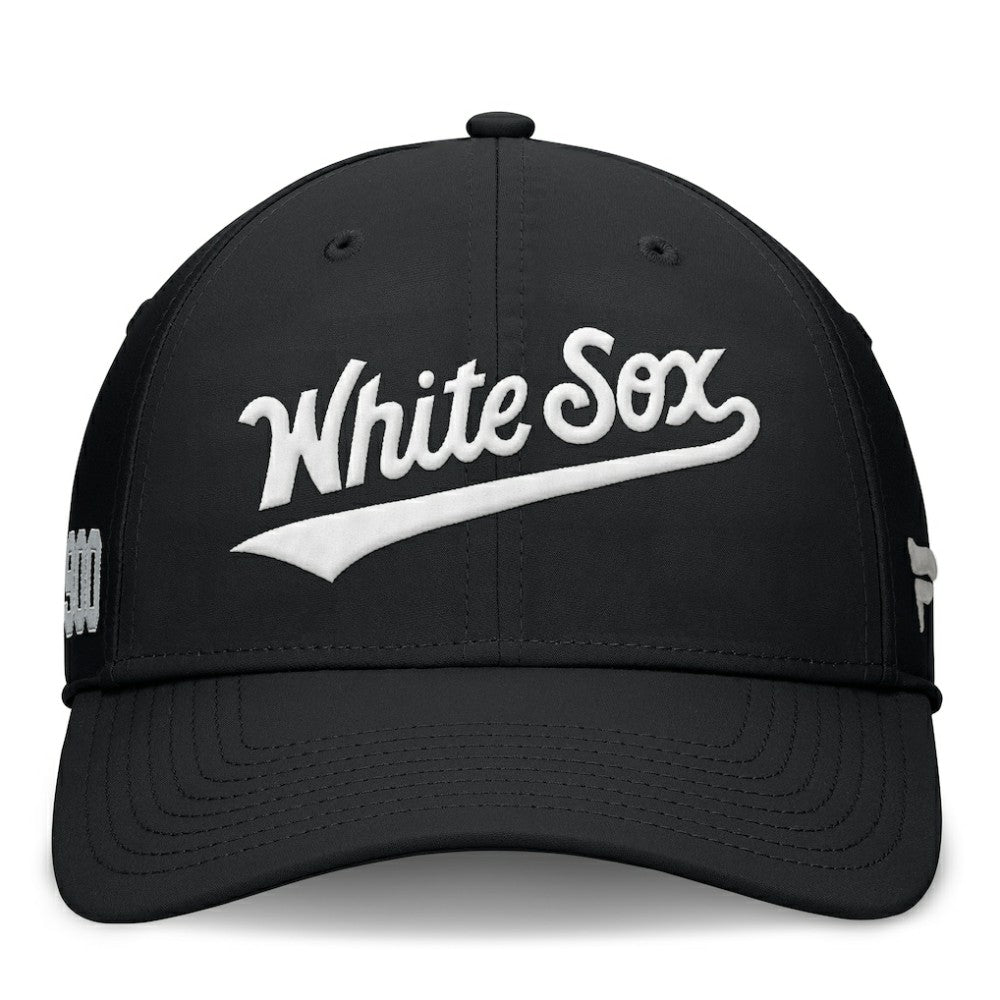 Chicago White Sox Fundamental Tag Flex Hat - Black