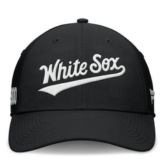 Chicago White Sox Fundamental Tag Flex Hat - Black