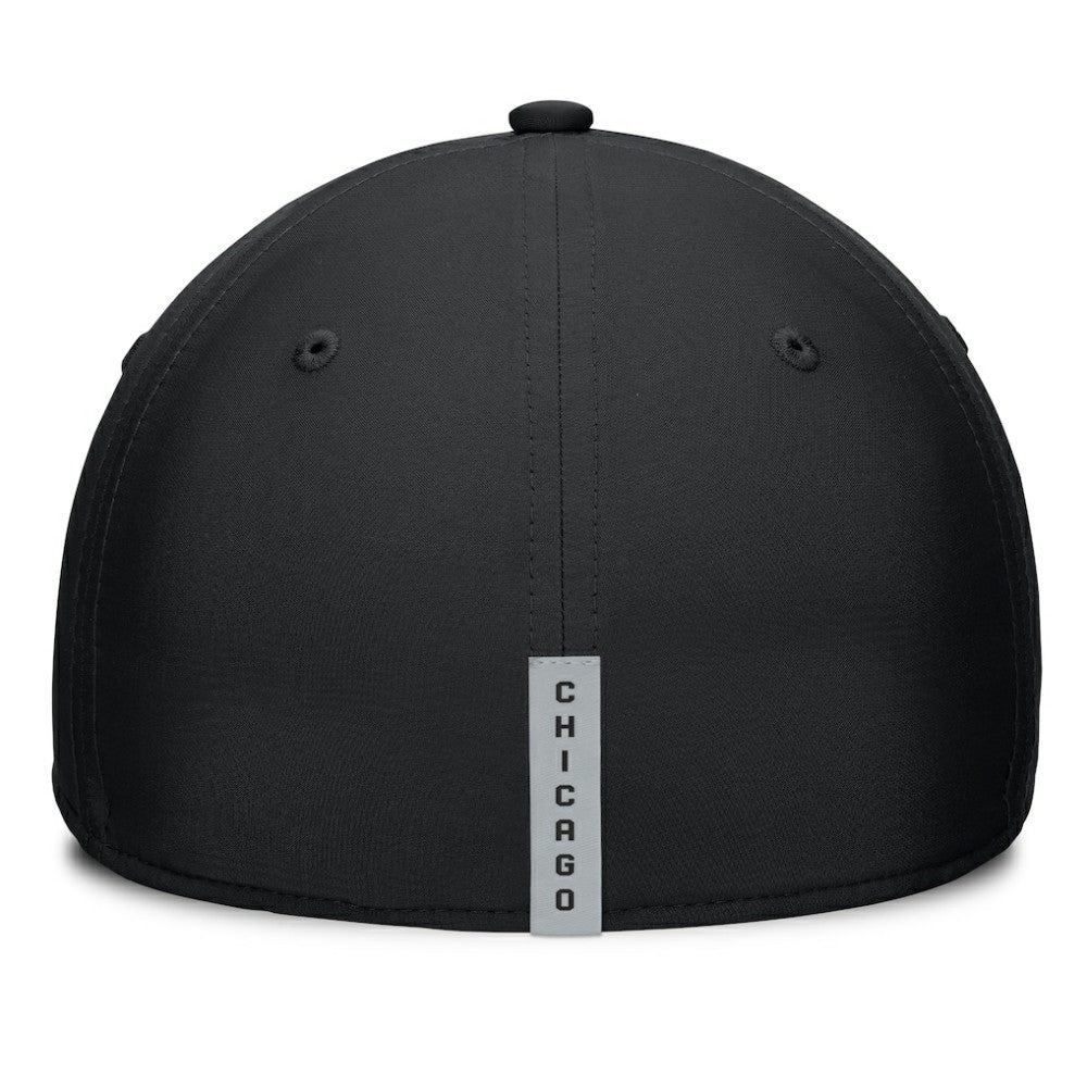 Chicago White Sox Fundamental Tag Flex Hat - Black