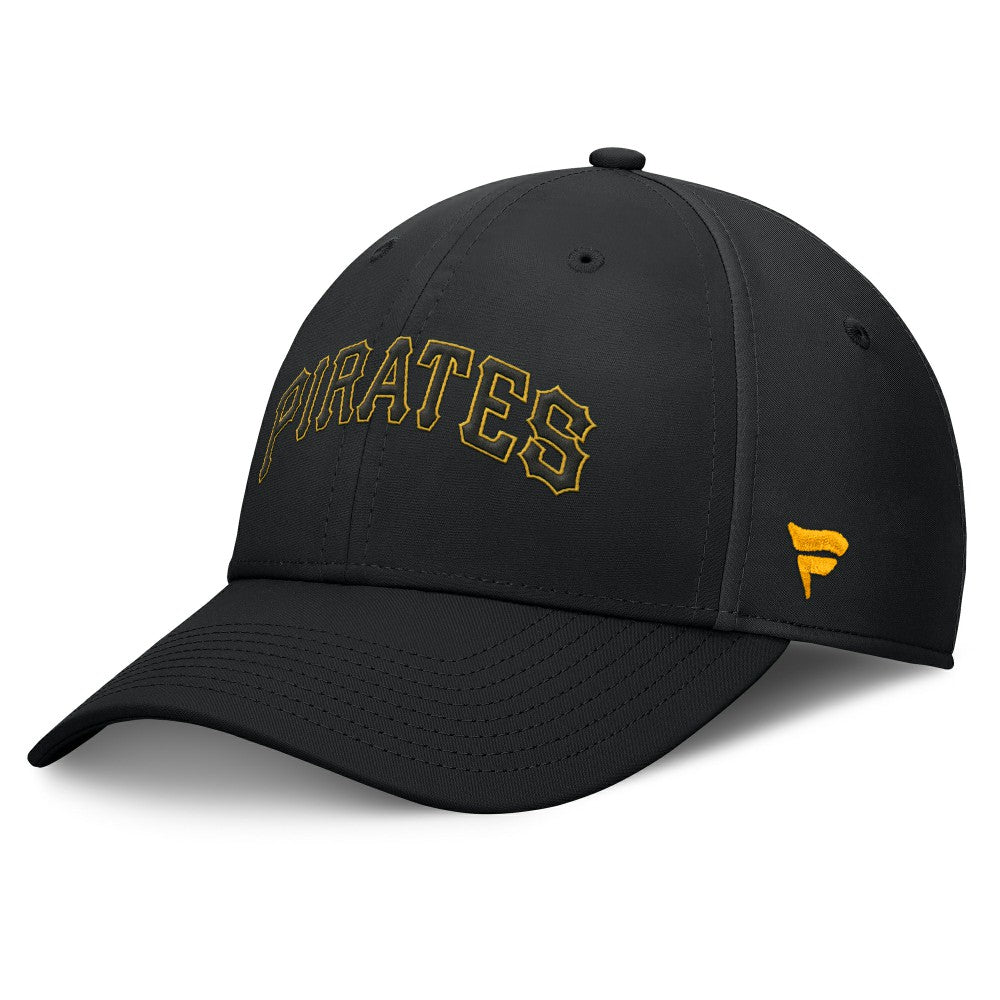 Pittsburgh Pirates Fundamental Tag Flex Hat - Black