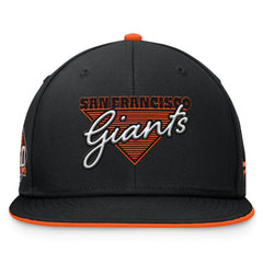 San Francisco Giants Fundamental Tri-Script Fitted Hat - Black