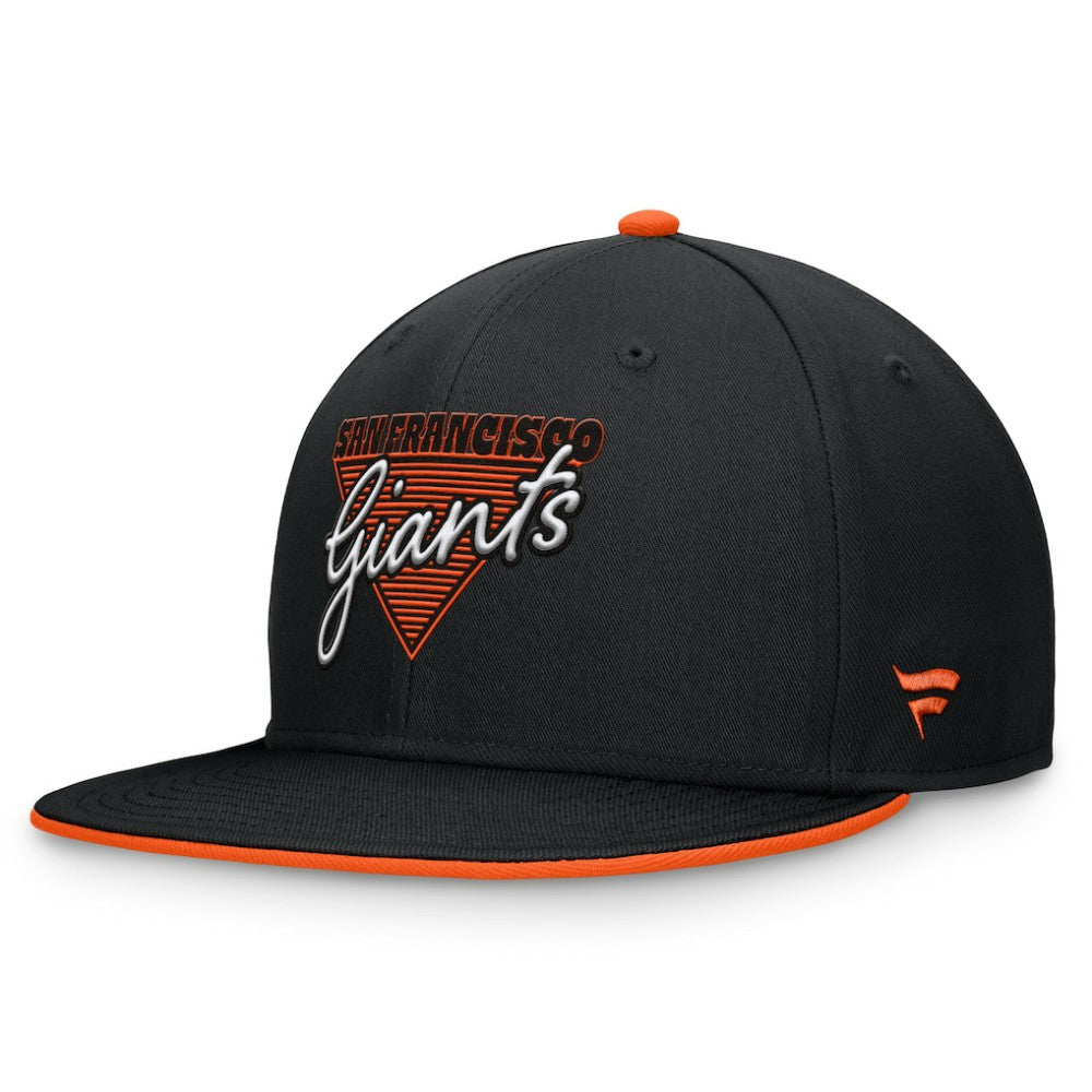 San Francisco Giants Fundamental Tri-Script Fitted Hat - Black