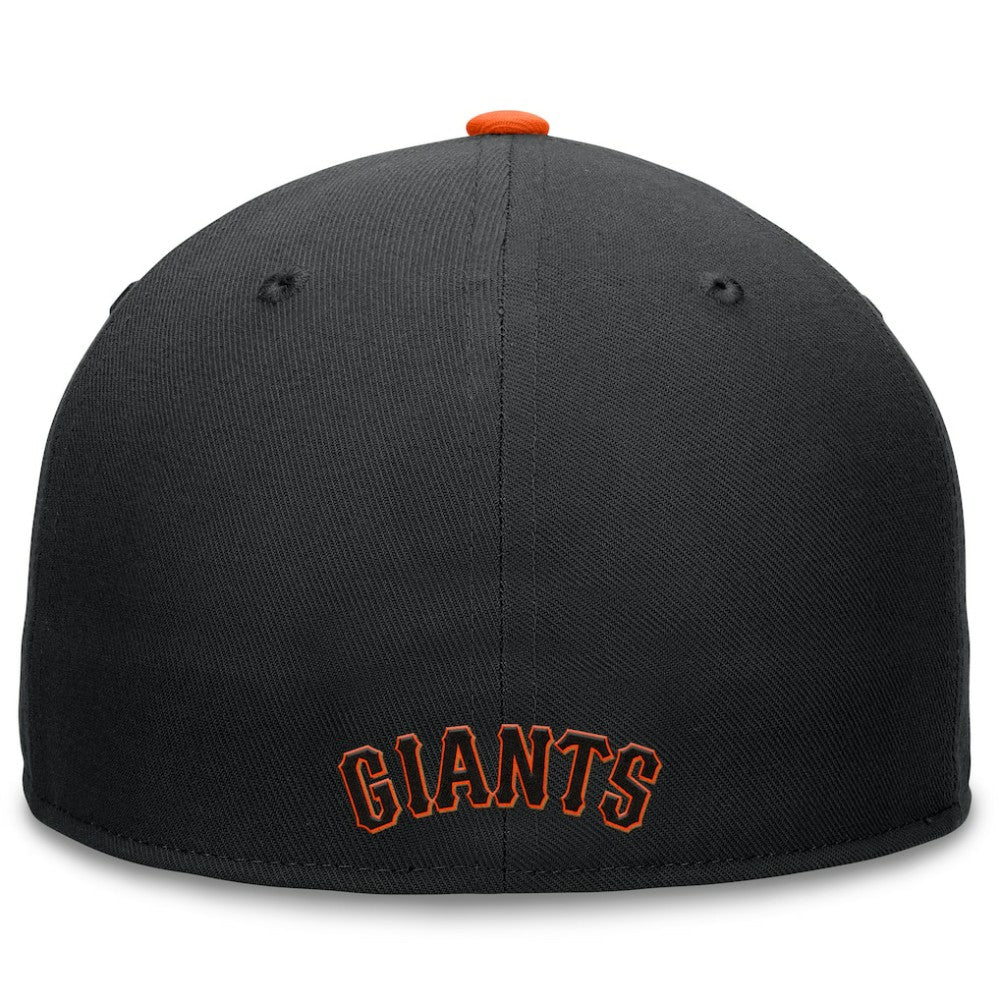 San Francisco Giants Fundamental Tri-Script Fitted Hat - Black