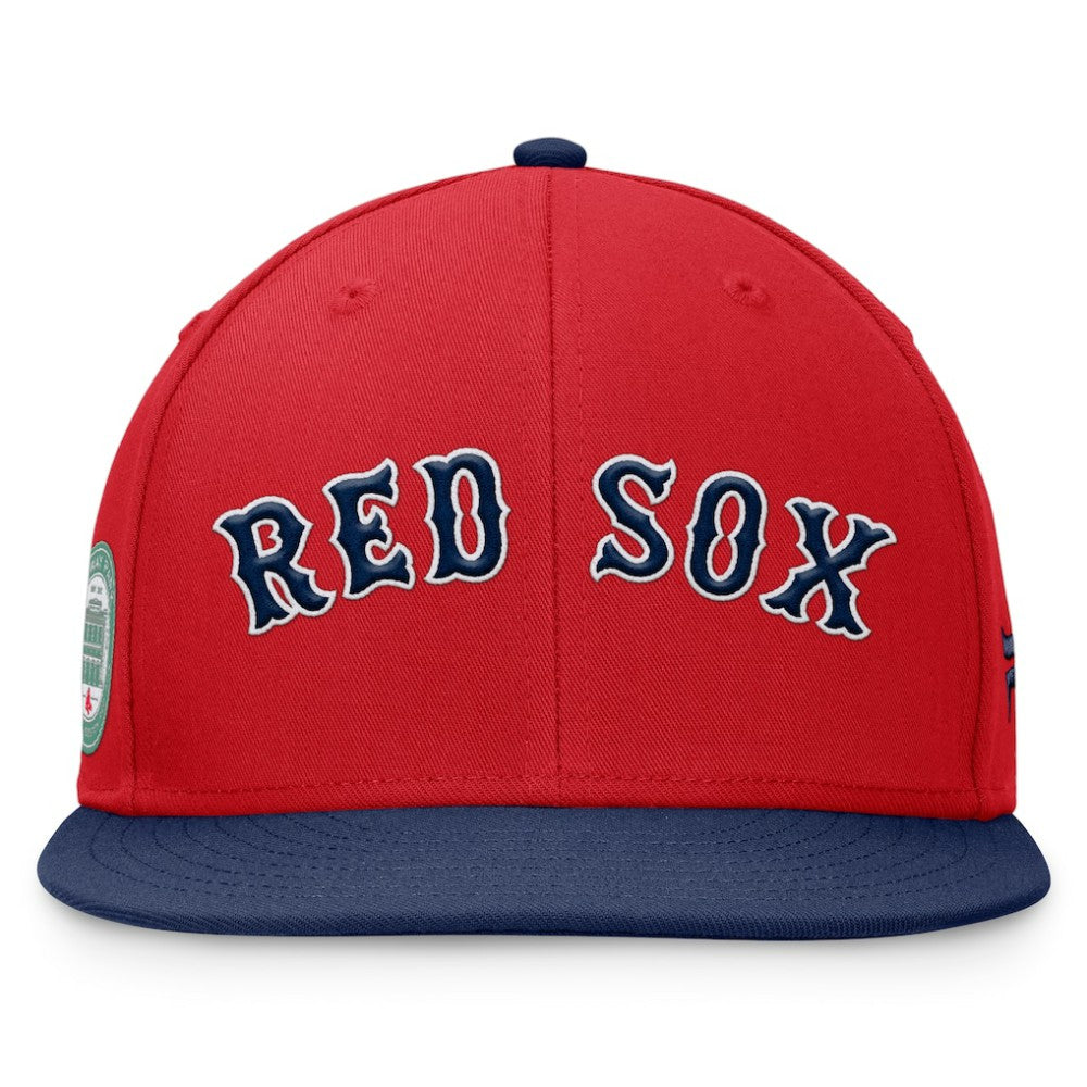 Boston Red Sox Fundamental Two-Tone Fitted Hat - Red
