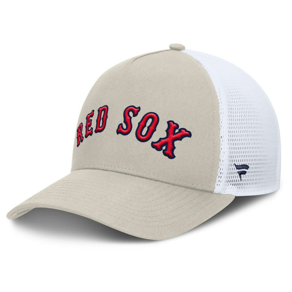 Boston Red Sox Heritage Light Khaki A-Frame Adjustable Hat - Khaki