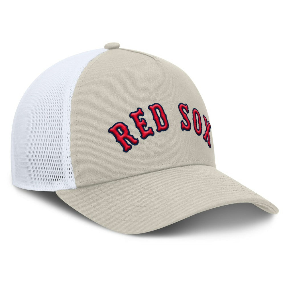 Boston Red Sox Heritage Light Khaki A-Frame Adjustable Hat - Khaki
