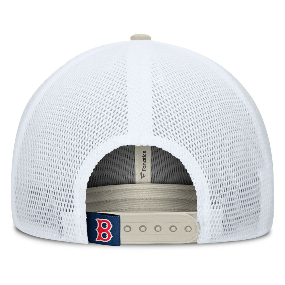 Boston Red Sox Heritage Light Khaki A-Frame Adjustable Hat - Khaki