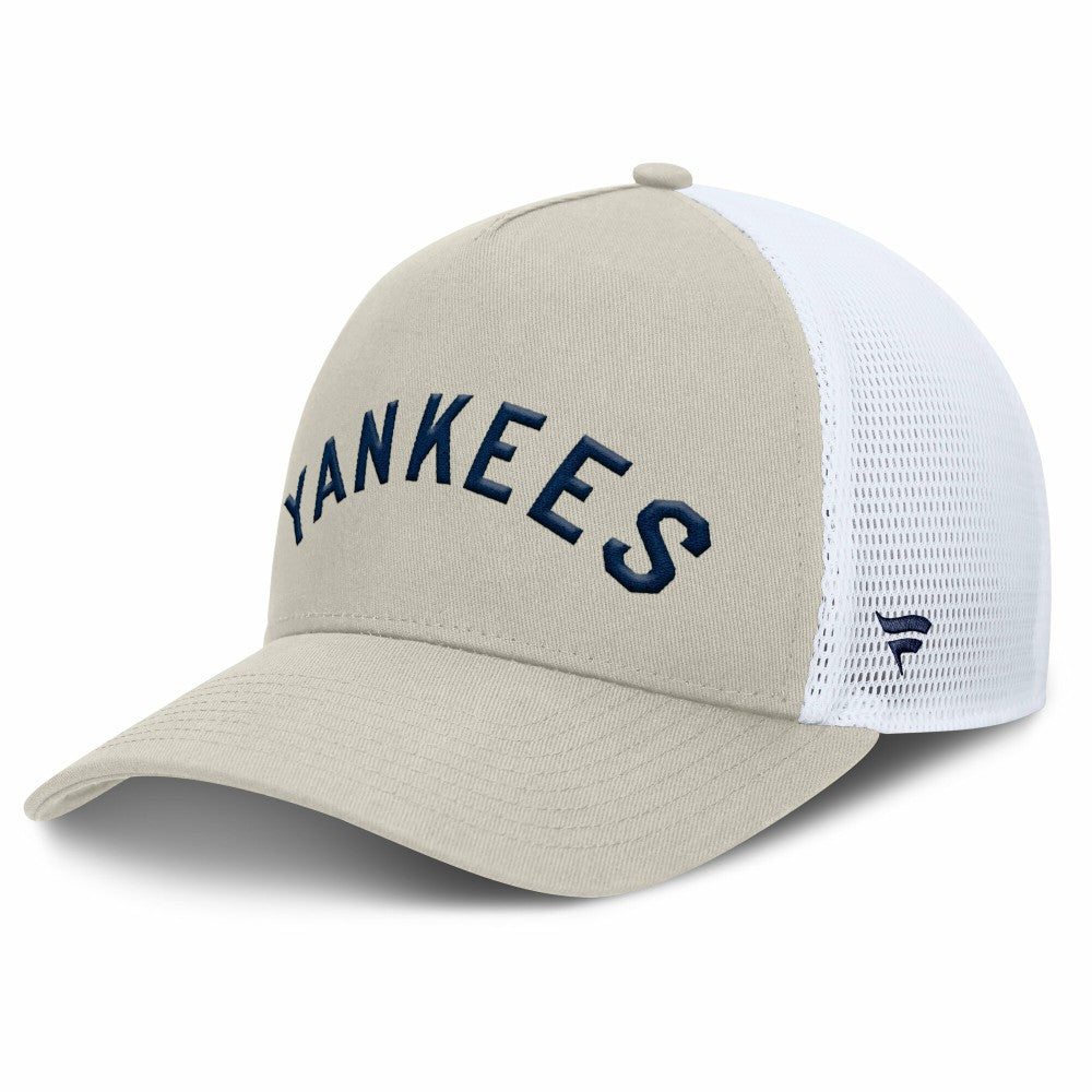 New York Yankees Heritage Light Khaki A-Frame Adjustable Hat - Khaki