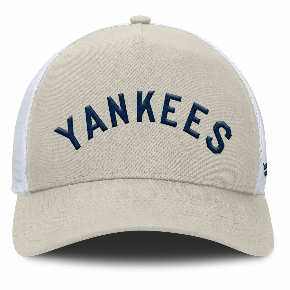 New York Yankees Heritage Light Khaki A-Frame Adjustable Hat - Khaki