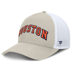 Houston Astros Heritage Light Khaki A-Frame Adjustable Hat - Khaki