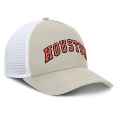 Houston Astros Heritage Light Khaki A-Frame Adjustable Hat - Khaki