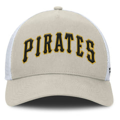 Pittsburgh Pirates Heritage Light Khaki A-Frame Adjustable Hat - Khaki