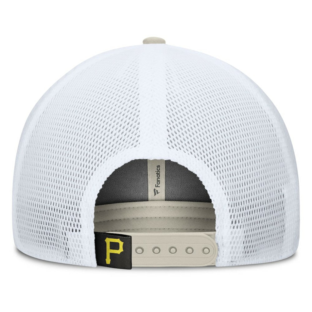 Pittsburgh Pirates Heritage Light Khaki A-Frame Adjustable Hat - Khaki